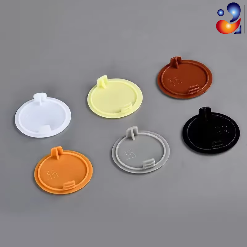 Furniture Hardware Fitting - Ev Tipi Yuvarlak Plastik Mobilya Menteşe