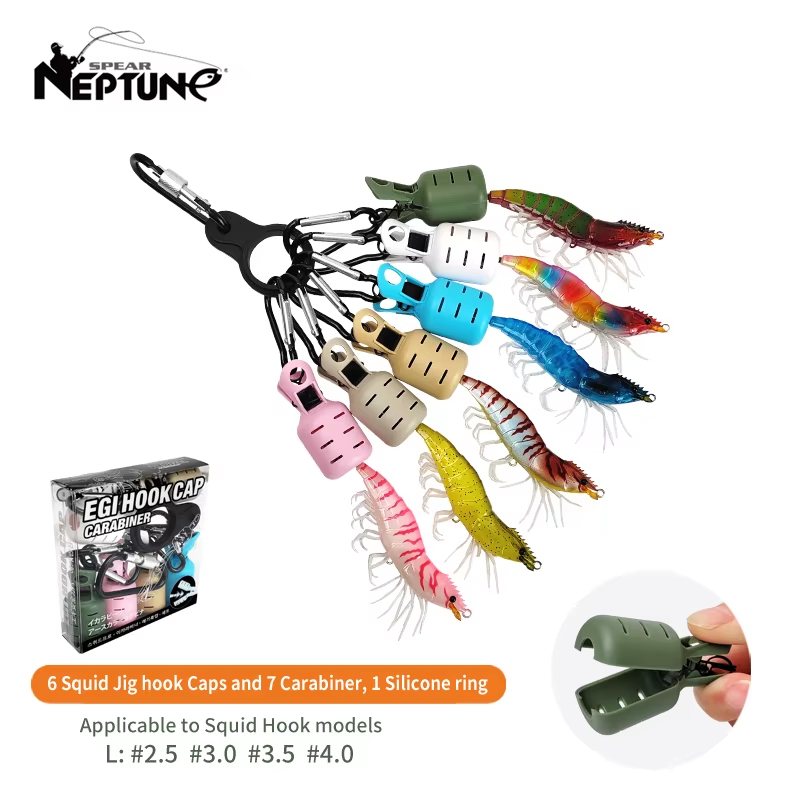 Furniture Hardware Jig - 6 adet Renkli Kalamar Jig Kancası