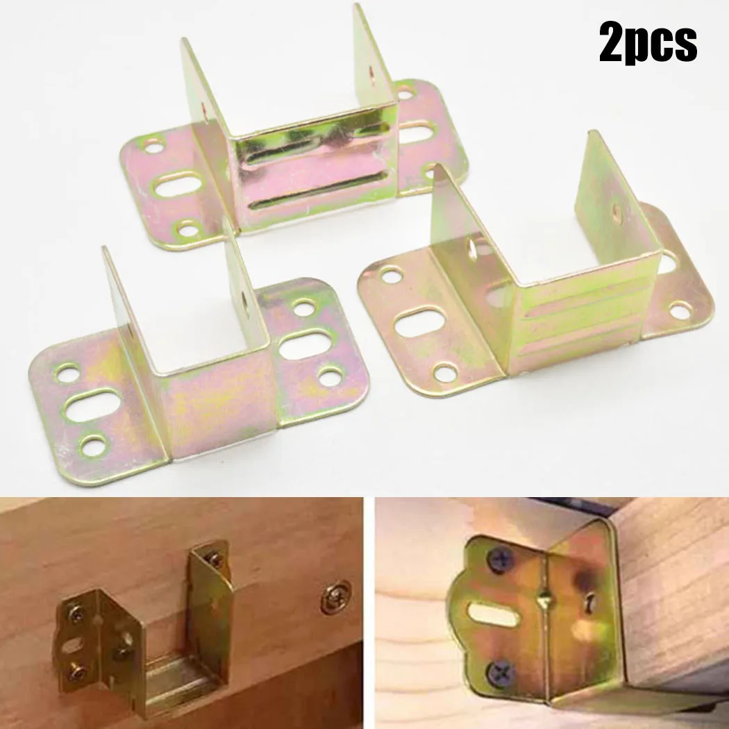 Furniture Hardware Manufacturer - 2 adet U Şekilli Metal Yatak