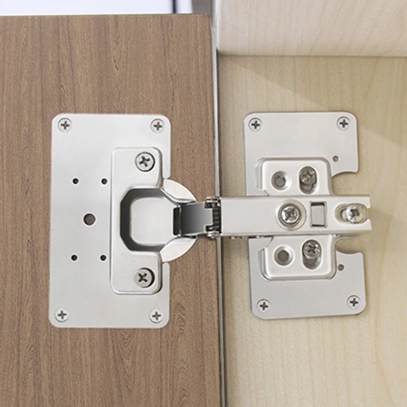 Cabinet Hinge Overlay - 4 Adet Dolap Menteşe Tamir Plakası