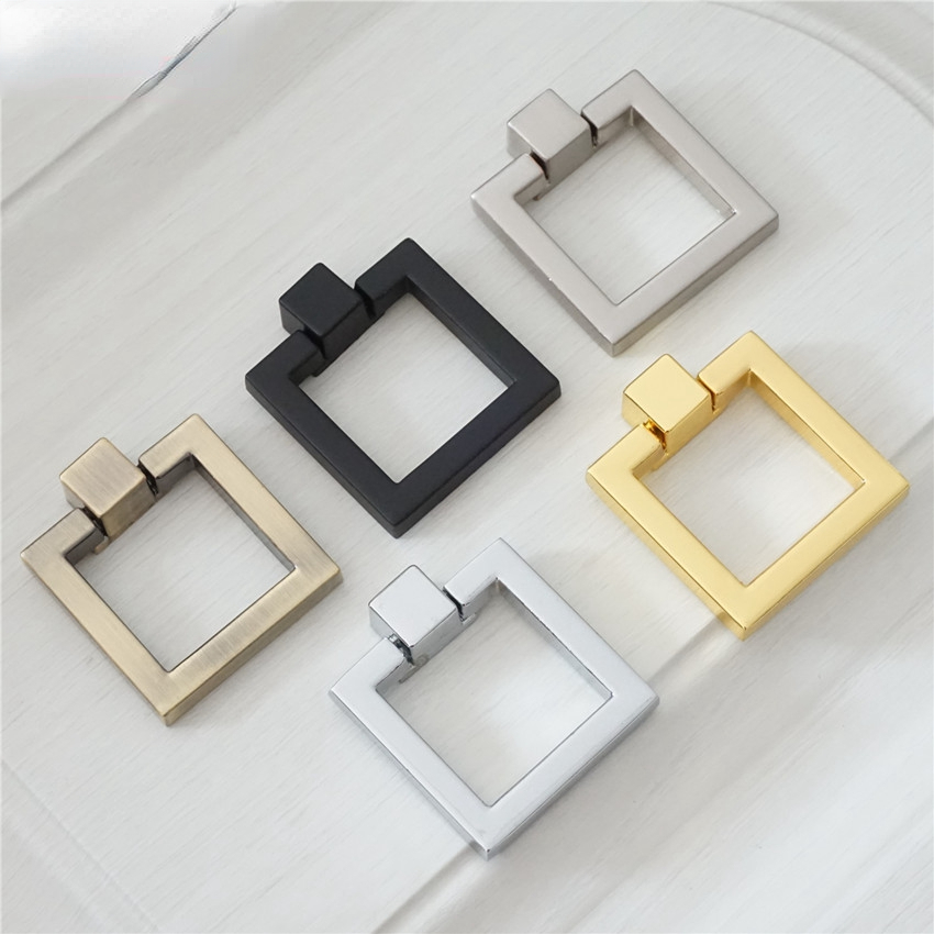 Furniture Hardware Drop Pulls - Damla halka kabine çeker kolu çinko