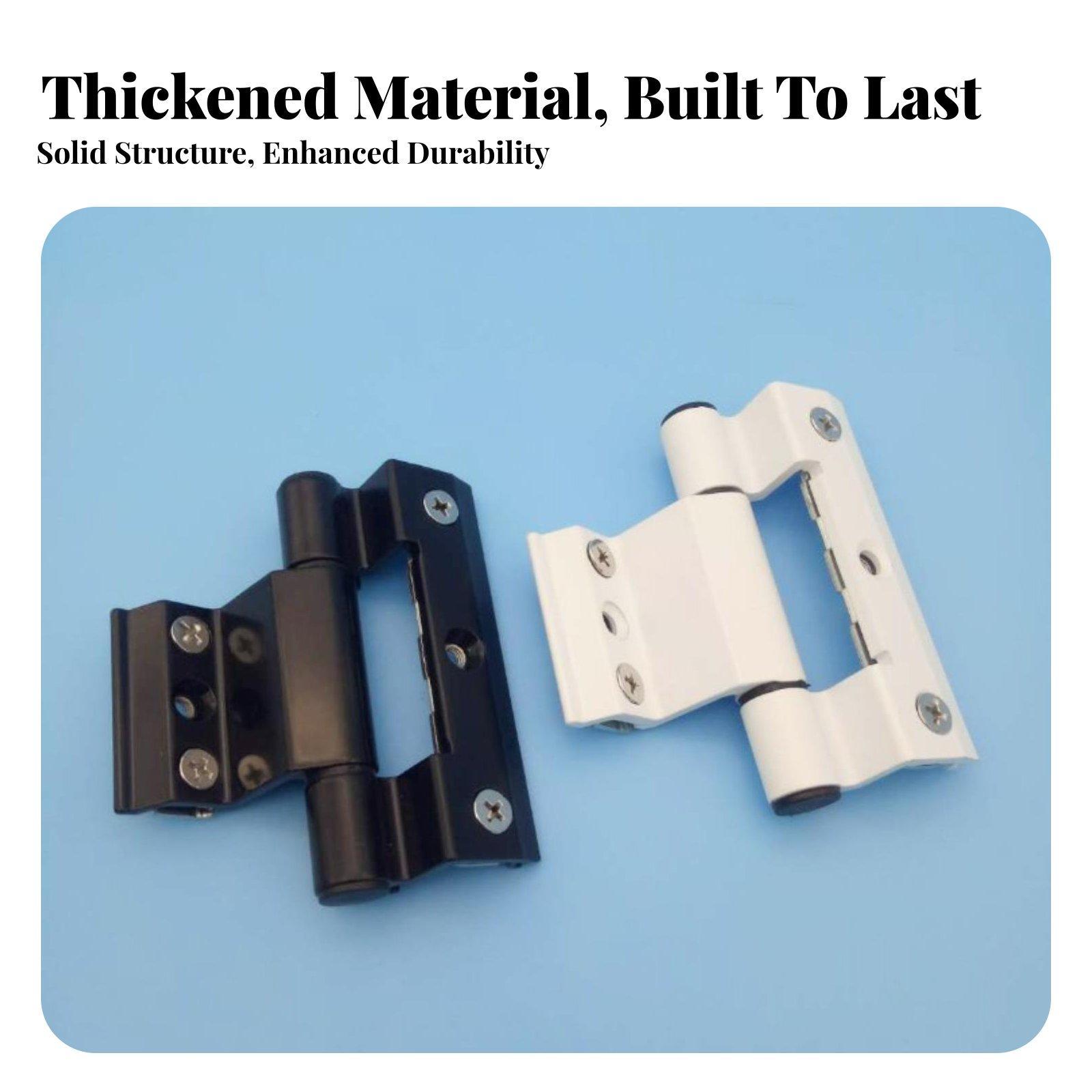 Furniture Hardware Fitting - Gizli, Deliksiz Pencere Menteşesi, Kaliteli Alüminyum
