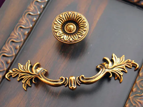 Vintage Çekmece Kolları Çeker  - Furniture Hardware Drop Pulls incelemesi ve fiyatı