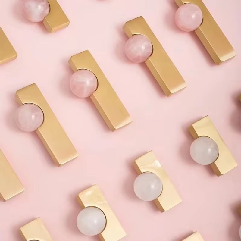 Beyaz Kristal Küre + Pirinç Mo - Furniture Hardware Drop Pulls incelemesi ve fiyatı