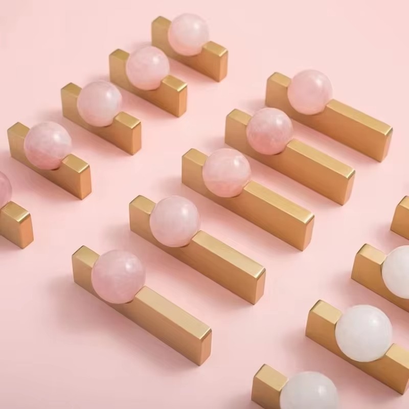 Beyaz Kristal Küre + Pirinç Mo - Furniture Hardware Drop Pulls incelemesi ve fiyatı
