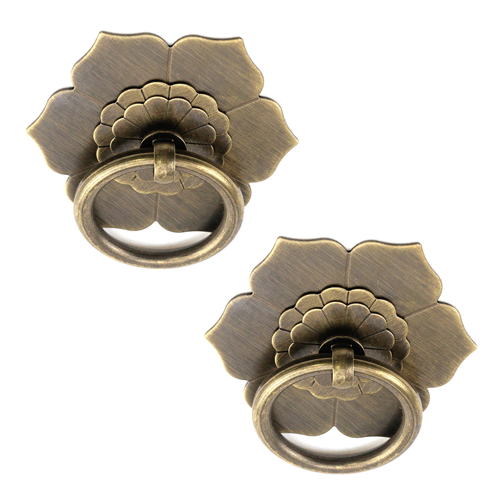 Askı Halkası Çiçek Pirinç Dola - Furniture Hardware Drop Pulls incelemesi ve fiyatı