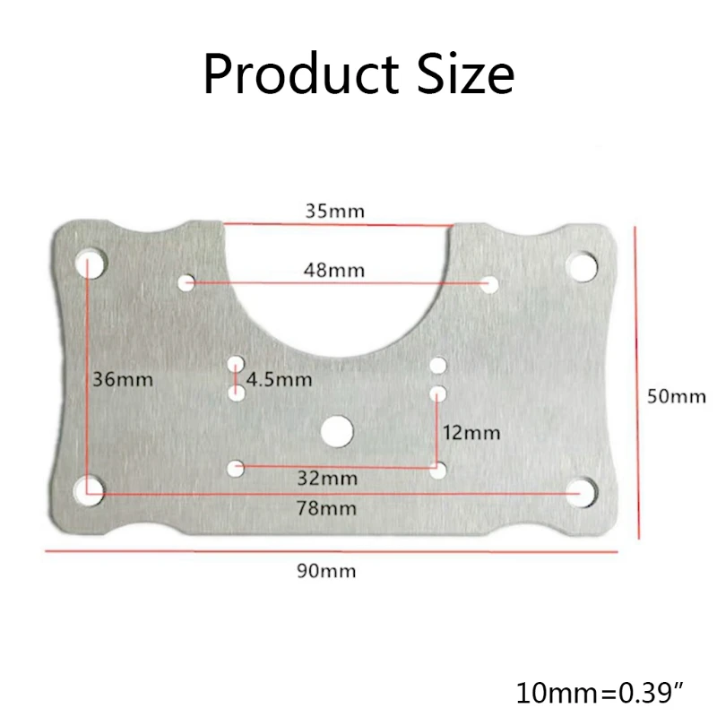 4 Adet Dolap Menteşe Tamir Pla - Cabinet Hinge Overlay incelemesi ve fiyatı